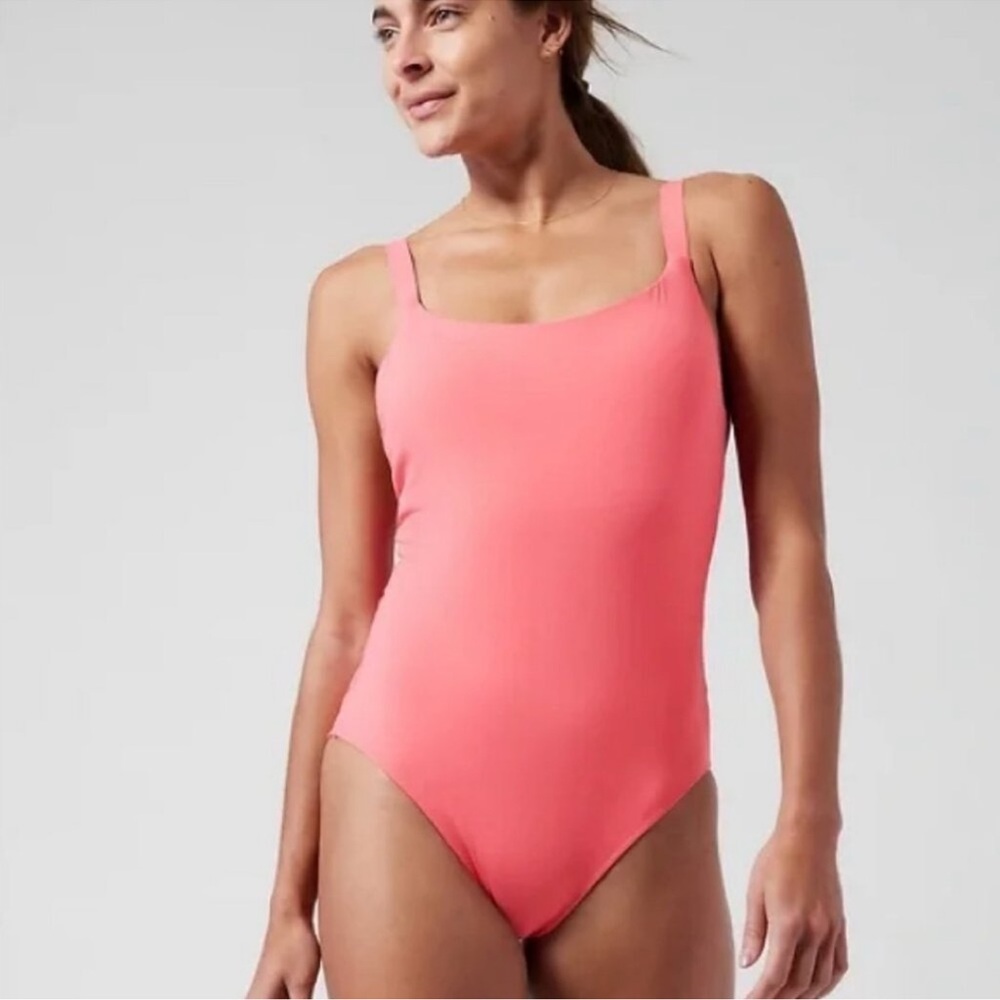 Athleta Coral One Piece Swimsuit